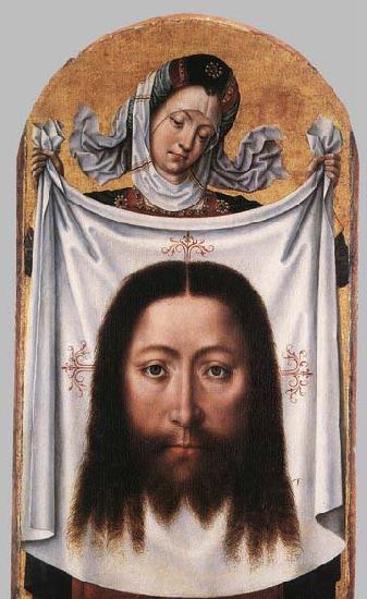 Master of the Saint Ursula Legend St Veronica with the Sudarium oil painting picture